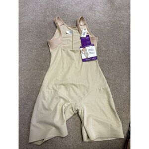 Naomi & Nicole Body Shaper Shapewear Women's Nude Beige Size 2XL